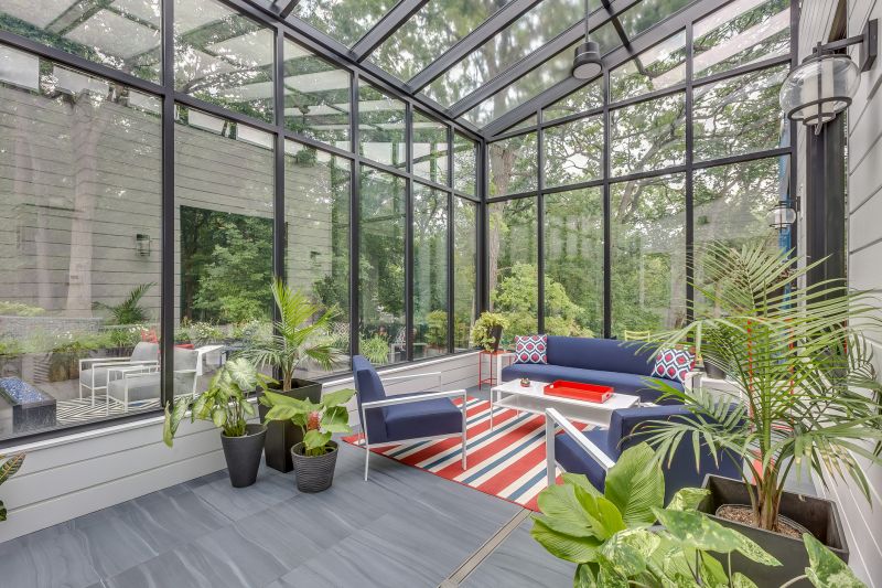 Sunroom with Custom Roofing